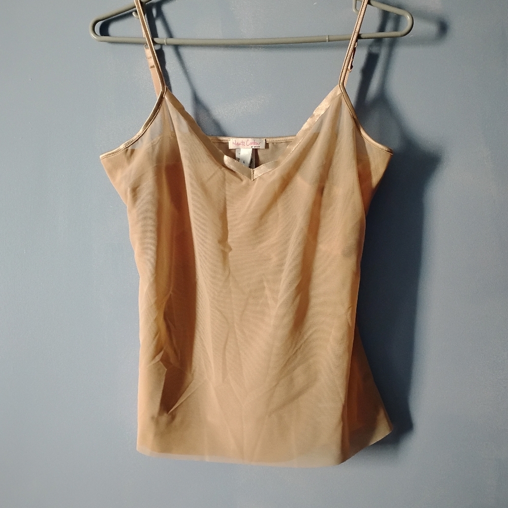 Spanx Haute Contour Beige Stretch Camisole L